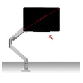 Aluminum Telescopic Increasing Universal Arm Base Multi-Direction Rotating Lifting Computer Desktop Monitor Stand